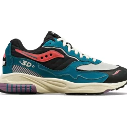 Saucony Grid | 3D Grid Hurricane Midnight Swimming Green / Black