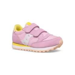 Saucony | Bambini Grandi Jazz Double Hook & Loop Pink / Yellow / Peach