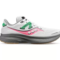 Saucony Stabili | Donna Guide 16 White / Gravel