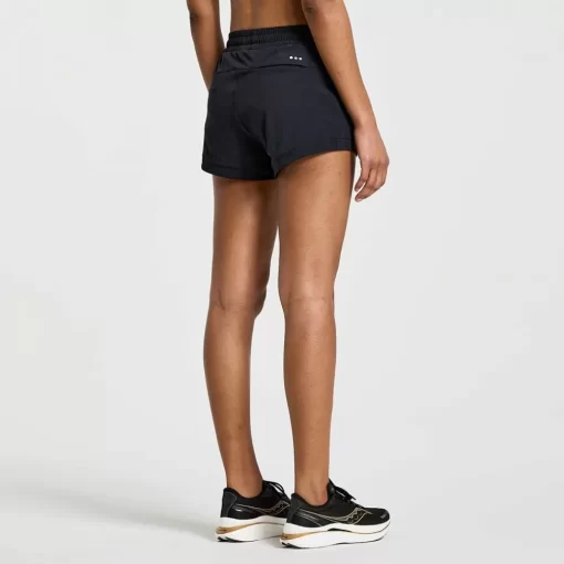 Saucony Calze E Pantaloncini | Donna Outpace 3" Short Black