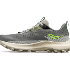 Saucony Trail Running | Donna Peregrine 13 Gravel / Slime