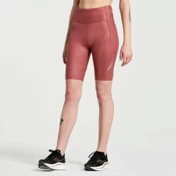 Saucony Calze E Pantaloncini | Donna Pinnacle 8" Tight Short Apple Butter