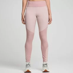 Saucony Calze E Pantaloncini | Donna Runshield Tight Smoke Heather