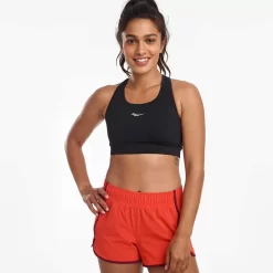 Saucony Tops | Donna Skyrocket Bra Black