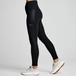 Saucony Calze E Pantaloncini | Donna Solstice Tight Black