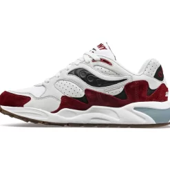 Saucony Grid | Grid Shadow 2 Cream / Red