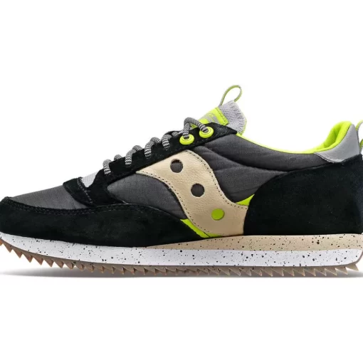 Saucony Jazz | Jazz 81 Peak Premium Black / Acid Lime