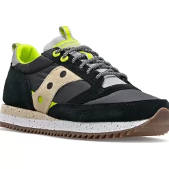 Saucony Jazz | Jazz 81 Peak Premium Black / Acid Lime