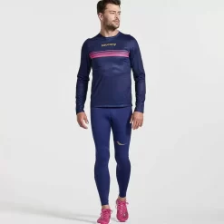 Saucony Tops | Uomo Elite Long Sleeve Sodalite