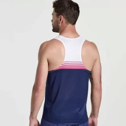 Saucony Tops | Uomo Elite Singlet Sodalite