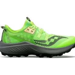 Saucony Trail Running | Uomo Endorphin Rift Slime / Umbra