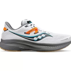 Saucony Stabili | Uomo Guide 16 White / Gravel