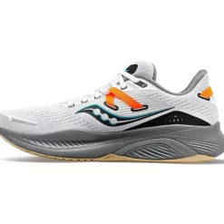 Saucony Stabili | Uomo Guide 16 White / Gravel