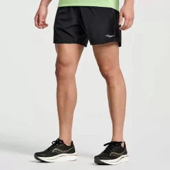 Saucony Calze E Pantaloncini | Uomo Outpace 5" Short Black