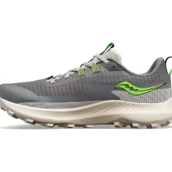 Saucony Trail Running | Uomo Peregrine 13 Gravel / Slime