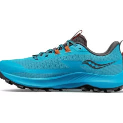 Saucony Trail Running | Uomo Peregrine 13 Agave / Basalt